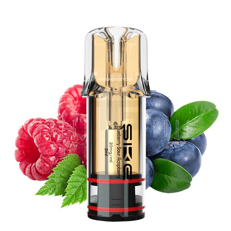 SKE - Crystal Plus - Prefilled Pod - Blueberry Sour Raspberry 2ml - 20mg - 2er Paket