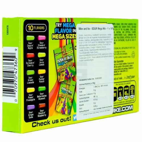 Mike and Ike - SOUR Mega Mix - 141g