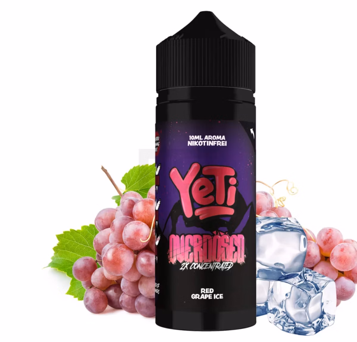 Yeti Overdosed - Red Grape - Aroma - 10ml- Steuerbanderole