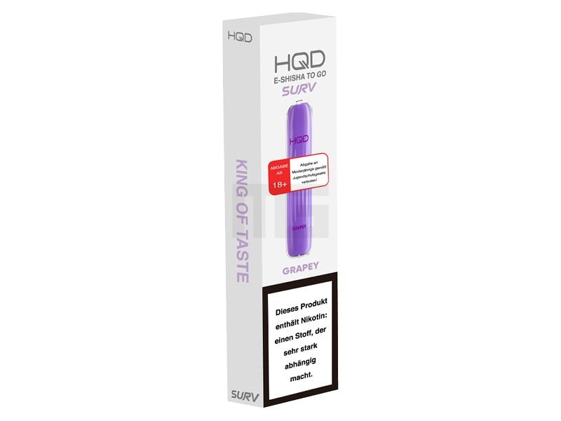 HQD - SURV - Einweg E-Zigarette - Grapey - 20mg