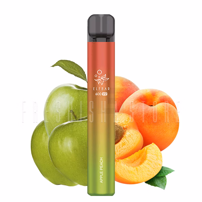 Elf Bar 600 V2 - Einweg E-Zigarette - Apple Peach - 20mg