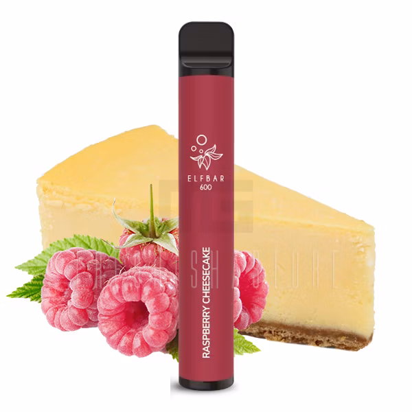 Elf Bar 600 Einweg E-Zigarette - Raspberry Cheesecake - 20mg