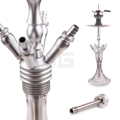 Shisha-Wasserpfeife-Smokah-Shisha-Jump-1.0-Silber-freshisha-store