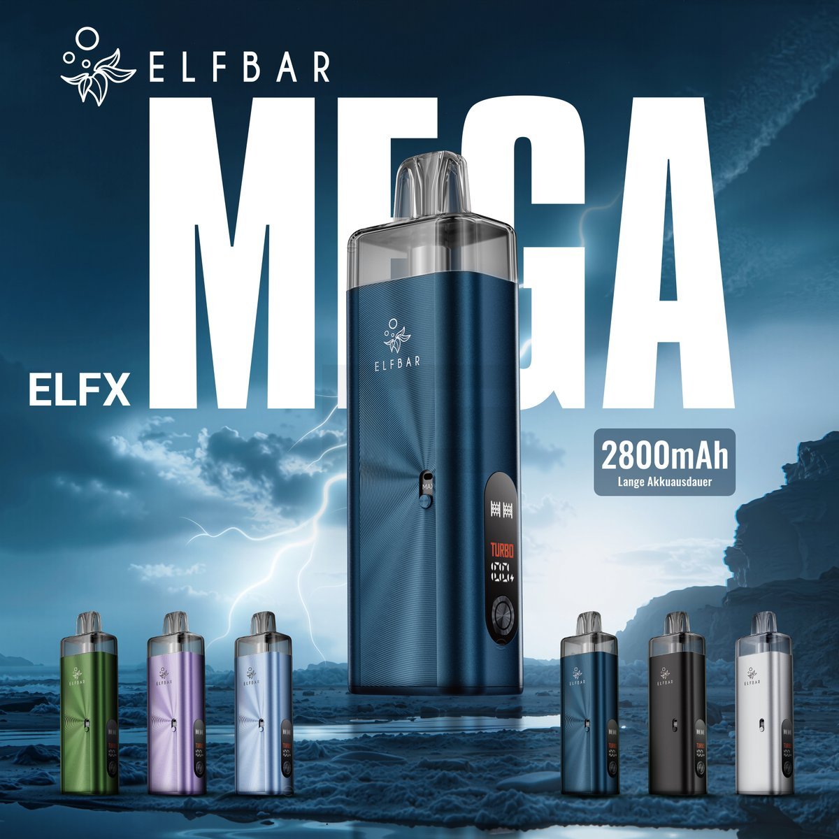 Elfbar - ELFX Mega - Basisgerät