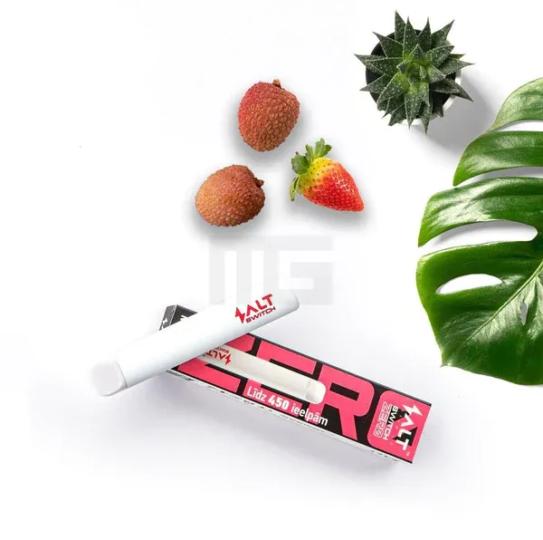 salt-switch-zero-erdbeere-lychee-354344_600x Nikotinfrei Salt Switch Einweg E-Zigarette - Strawberry Lychee