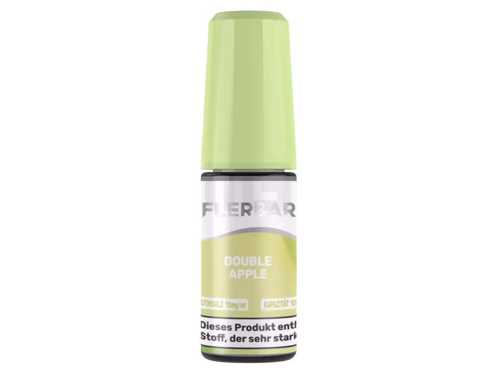 Flerbar - Nikotinsalz Liquid - 10ml - Double Apple - 10mg Flerbar - Nikotinsalz Liquid - 10ml - Double Apple - 10mg