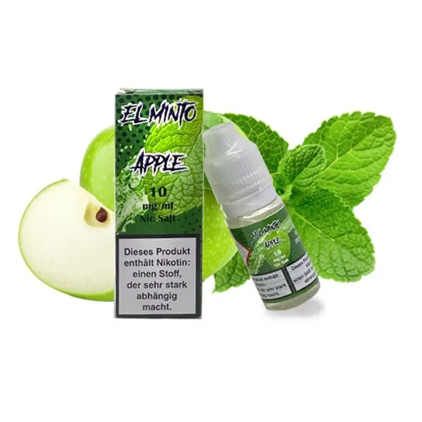 El Minto - Nikotinsalzliquids - 10ml - Apple - 10mg El Minto - Nikotinsalzliquids - 10ml - Apple - 10mg