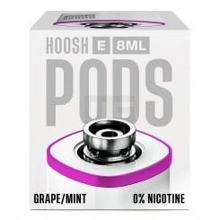 Hoosh - E-Shisha - Prefilled Pod - Purple Chill | Nikotinstärke : 0mg | Tank : 8ml | Paketgröße : 1er Packung
