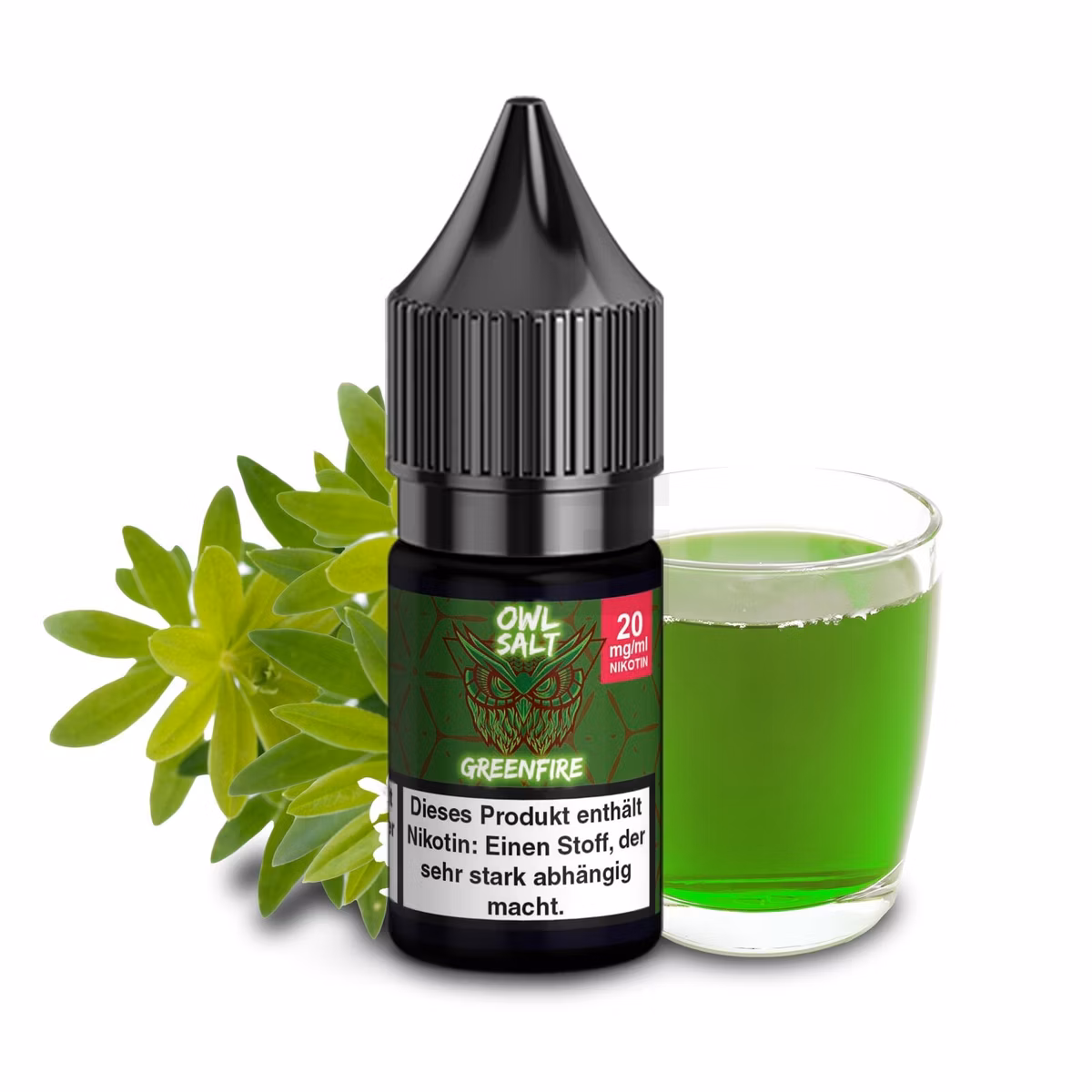 owl-salt-10ml-waldmeister-20mg OWL Salt - Waldmeister - Nikotinsalz Liquid - 10ml - 20mg