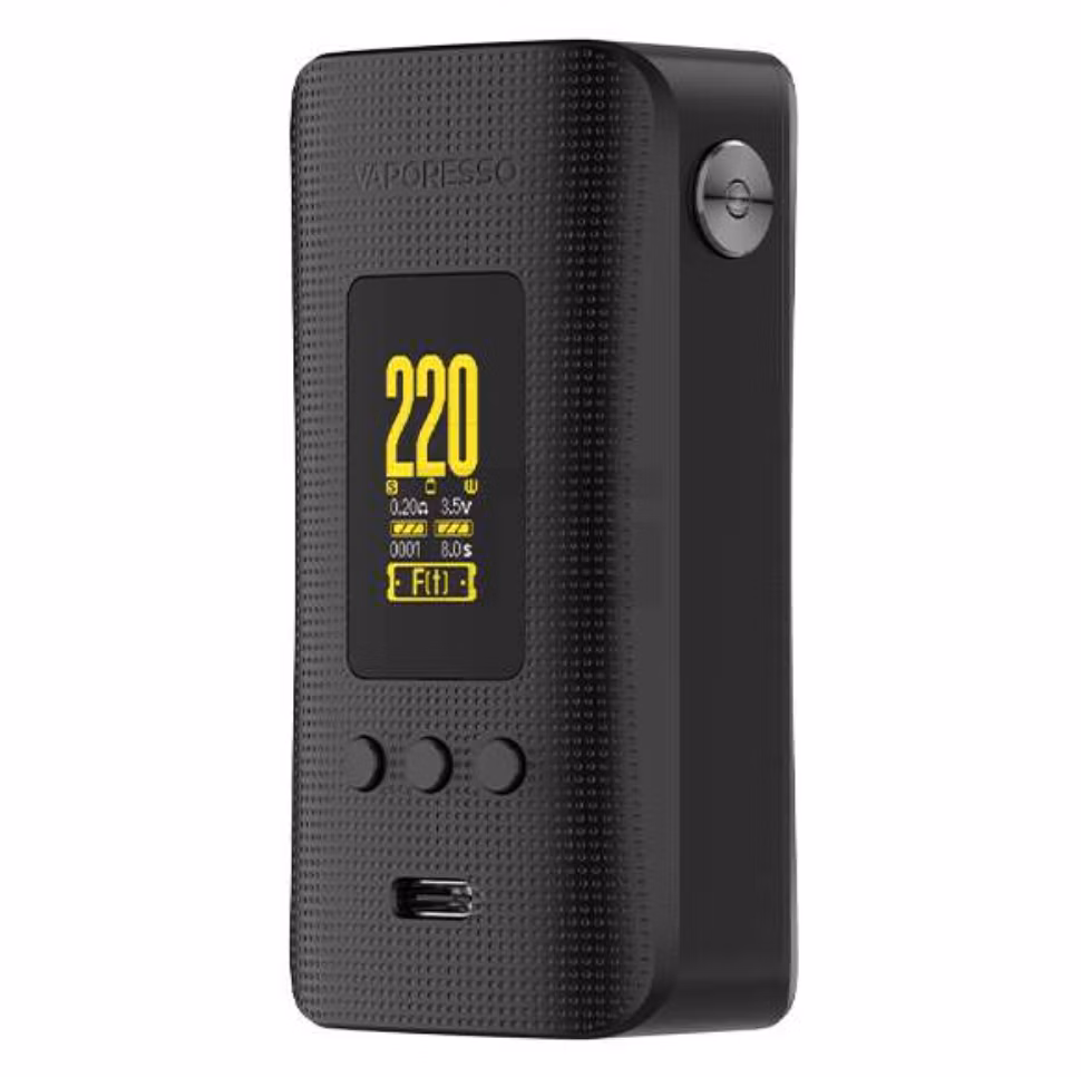vaporesso-gen-200-mod-akkutraeger-black Vaporesso - GEN 200 - Mod Akkuträger - Black
