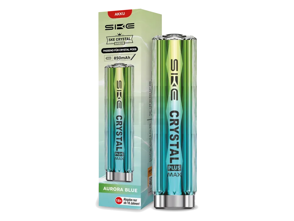 SKE - Crystal Plus Max - E-Zigarette - Basisgerät - Aurora Blue - CP