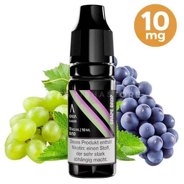 Adalya - Nikotinsalz Liquid - 10ml - Grape Drop - 10mg Adalya - Nikotinsalz Liquid - 10ml - Grape Drop - 10mg