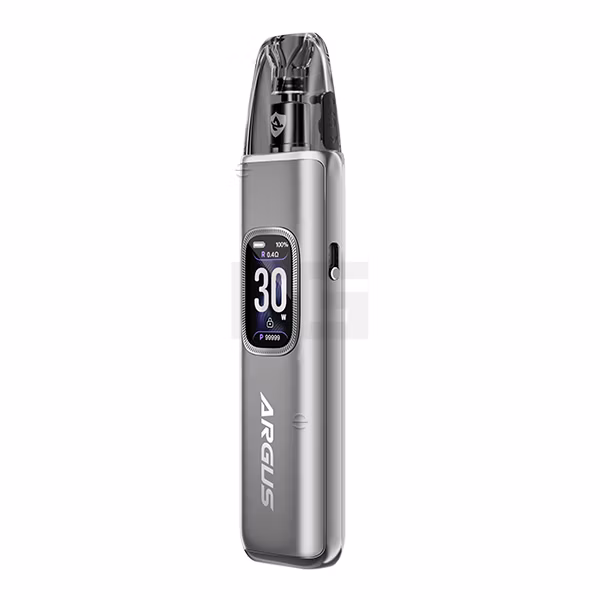 e-Zigarettensystem, Vape, Pod-Device, Silber, Display