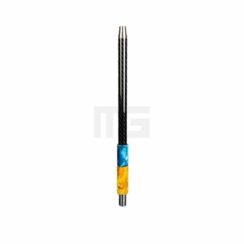 vyro-shisha-mundstueck-schlauch-blue Vyro-Penta-Carbon-Hybrid-Mundstueck-30cm-Blue