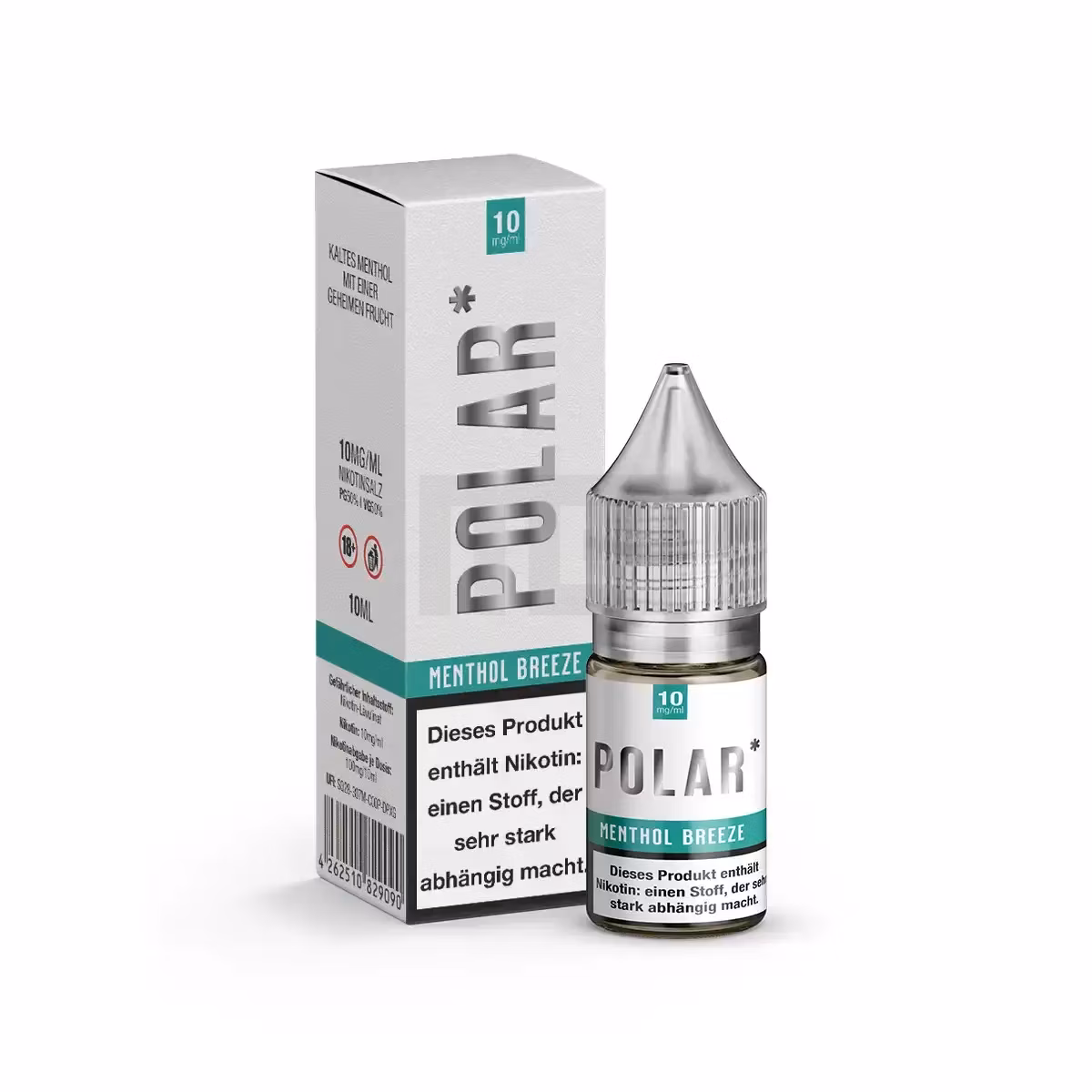 Polar Nikotinsalz-Liquid Menthol Breeze 10ml 10mg Polar Nikotinsalz-Liquid Menthol Breeze 10ml 10mg