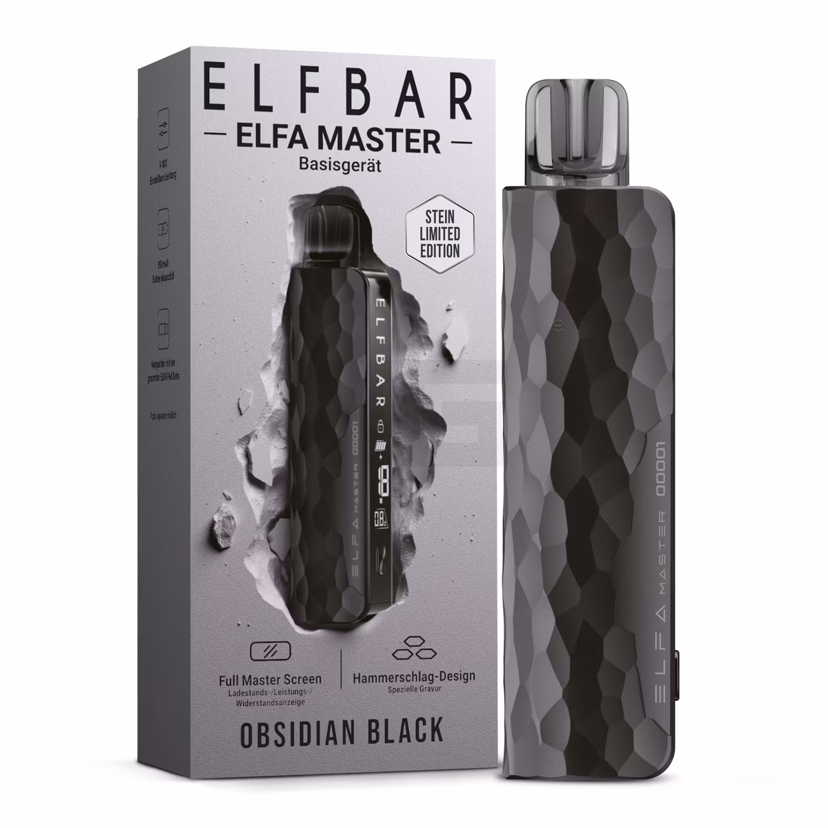 Elfbar - ELFA MASTER - Basisgerät - Obsidian Black