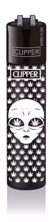 Clipper - Feuerzeug - 420 ALIENS #2 - 2v4 - wiederverwendbar