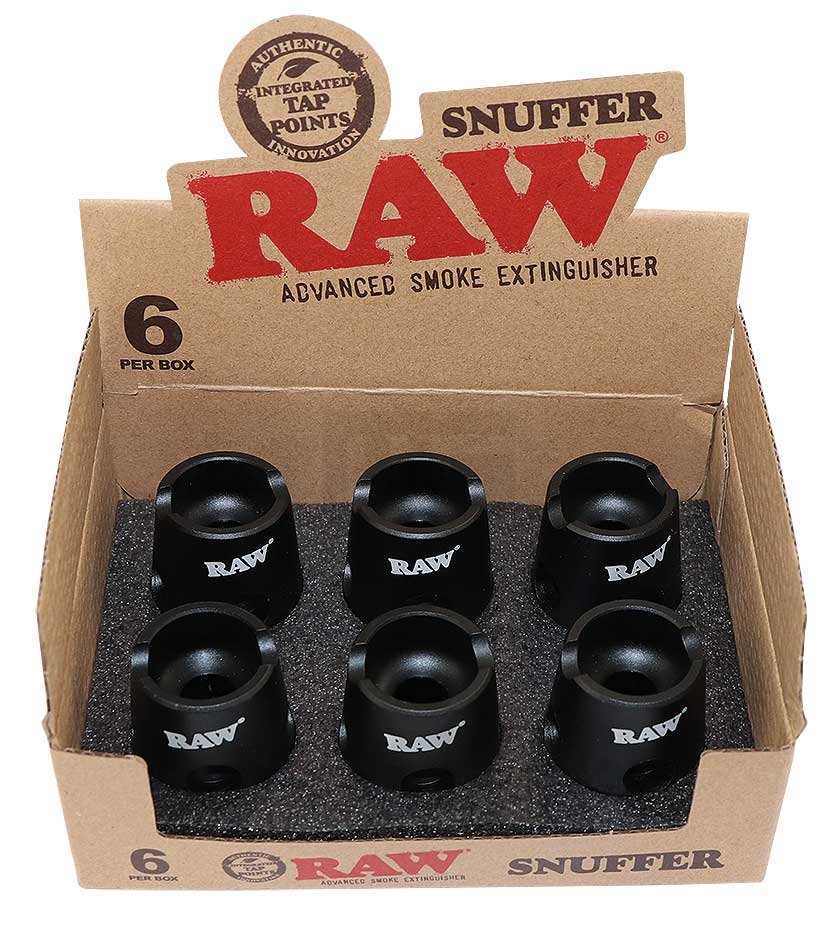 RAW - Aschenbecher - Cone - Snuffer - Schwarz