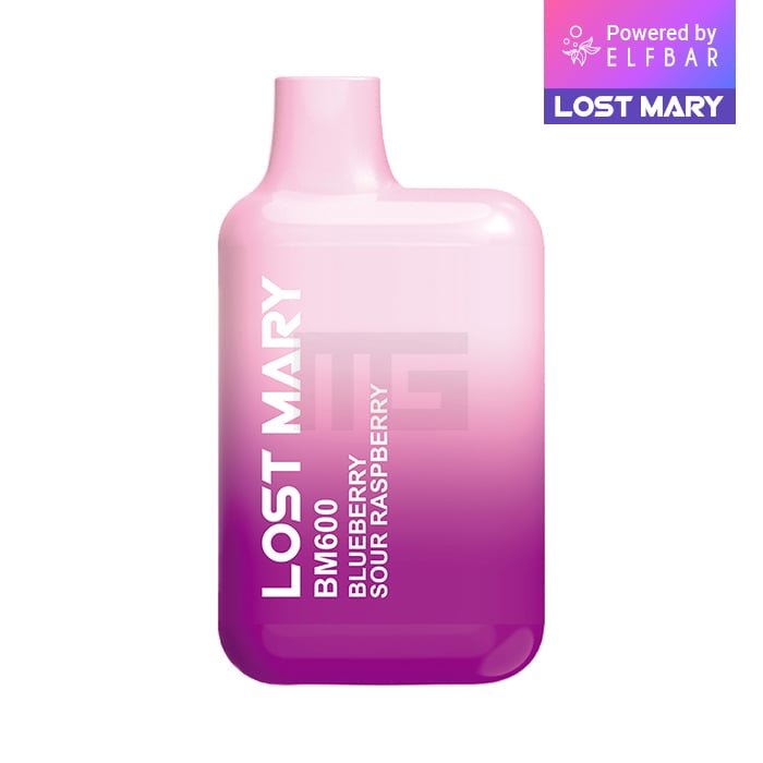 Lost Mary - BM600 - Einweg E-Zigarette - Blueberry Sour Raspberry - 20mg - 1er Packung Lost Mary - BM600 - Einweg E-Zigarette - Blueberry Sour Raspberry - 20mg - 1er Packung