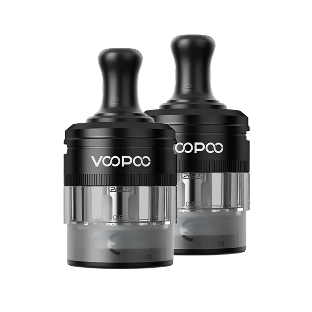 Voopoo - PnP X - Pod Tank - MTL - ohne Coil - 2er Paket - Black - 5ml