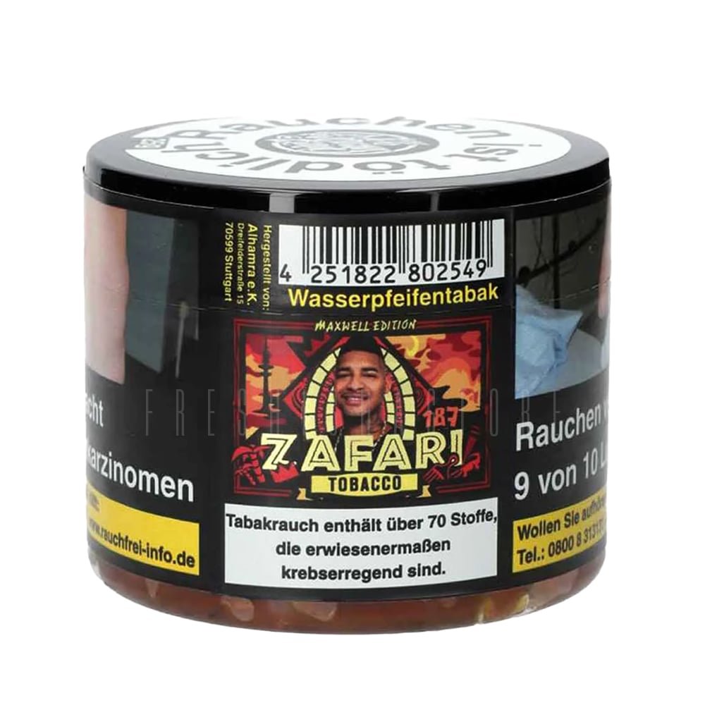 187-strassenbande-tobacco-028-zafari-25g 187 Straßenbande Tobacco - #028 Zafari- 25g