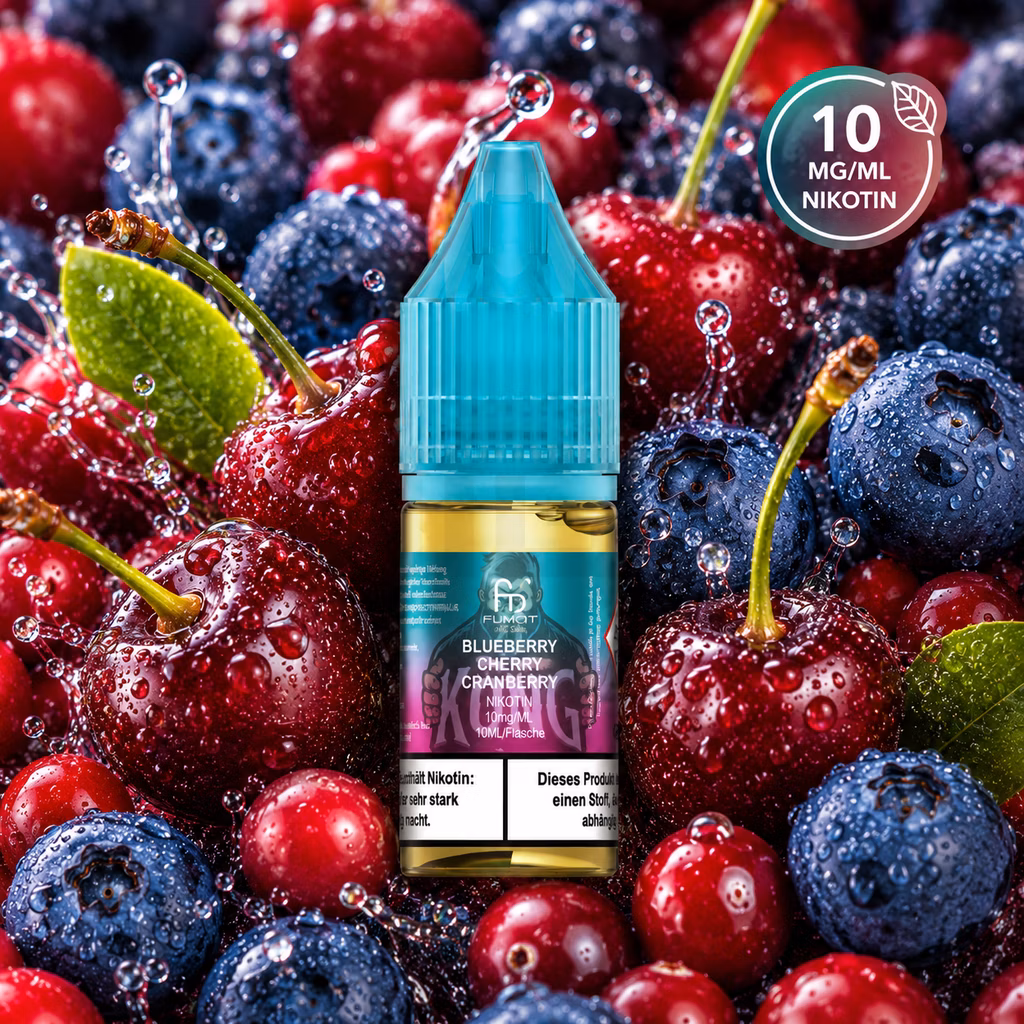 RandM - Tornado - Nikotinsalz-Liquid - 10ml - Blueberry Cherry Cranberry 10mg