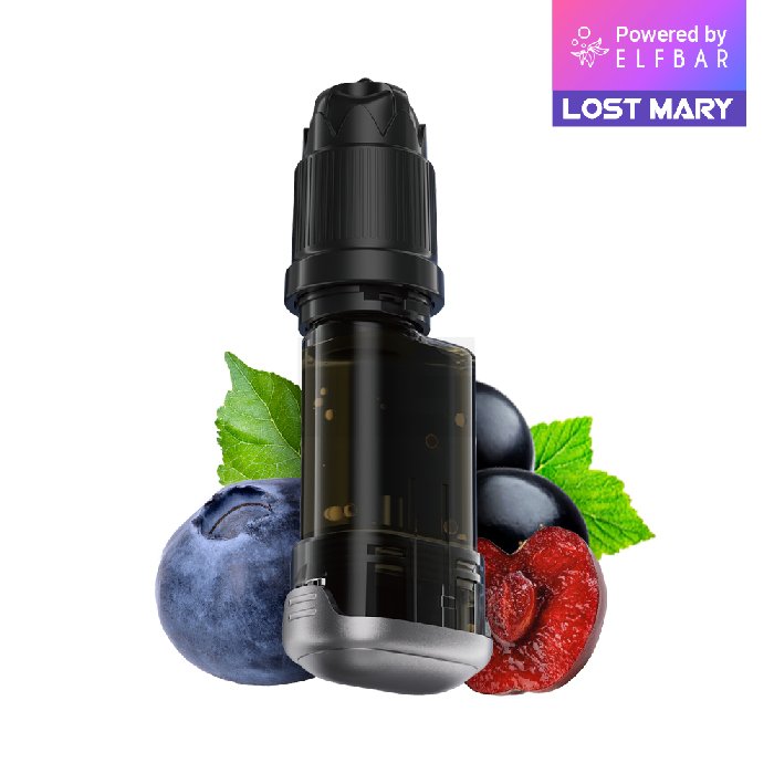 Lost Mary - Nera Max - Nachfülltank - Blueberry Cherry Blackberry