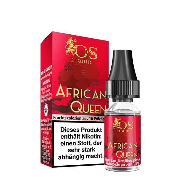 OS - Nikotinsalz-Liquid - 10ml - African Queen - 17mg