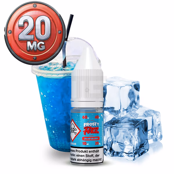  Dr. Frost - Fizzy Blue Slush - Nikotinsalz Liquid 10ml 20 mg/ml