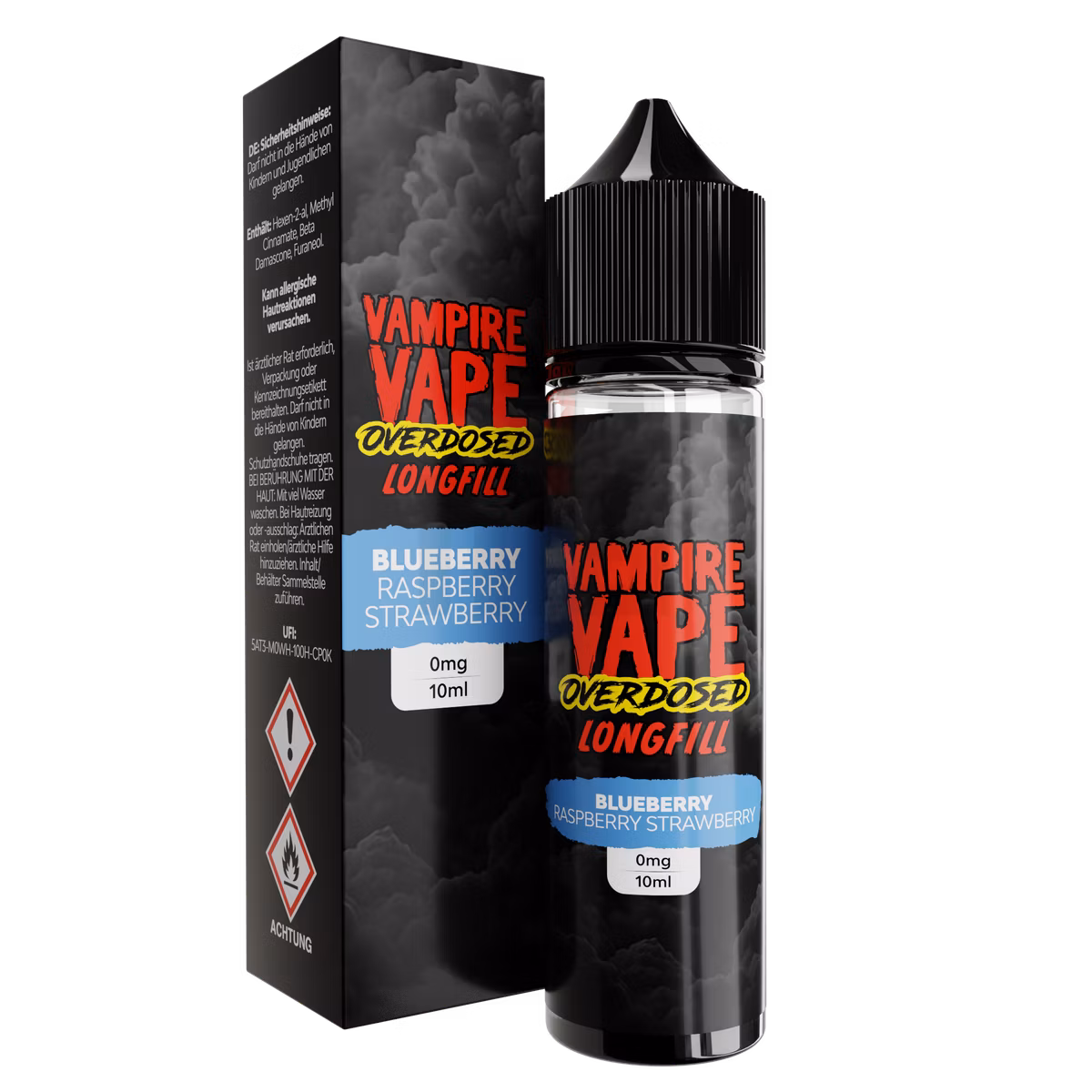 Vampire Vape - Overdosed - Blueberry Raspberry Strawberry - Aroma - 10ml