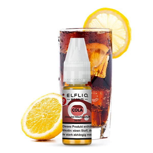 Elfbar - ElfLiq - 10ml - Cola | Nikotinsalz-Stärke : 20mg Elfbar - ElfLiq - 10ml - Cola | Nikotinsalz-Stärke : 20mg