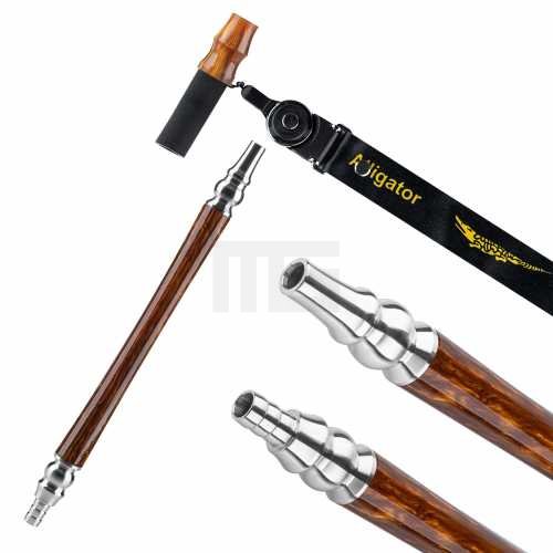 5IWnnTi6CaHqRH Shisha-Wasserpfeife-Alligator-Bingo-Braun-freshisha-store