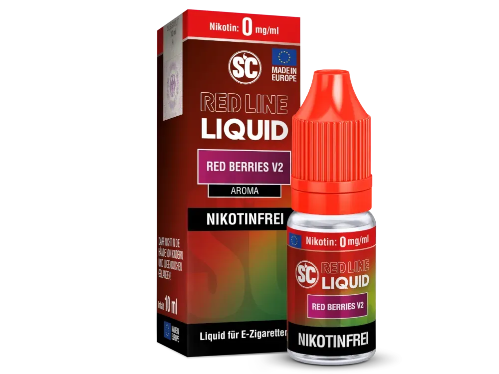 SC Red Line - Nikotinsalzliquid - 10ml - 0mg - Red Berries V2