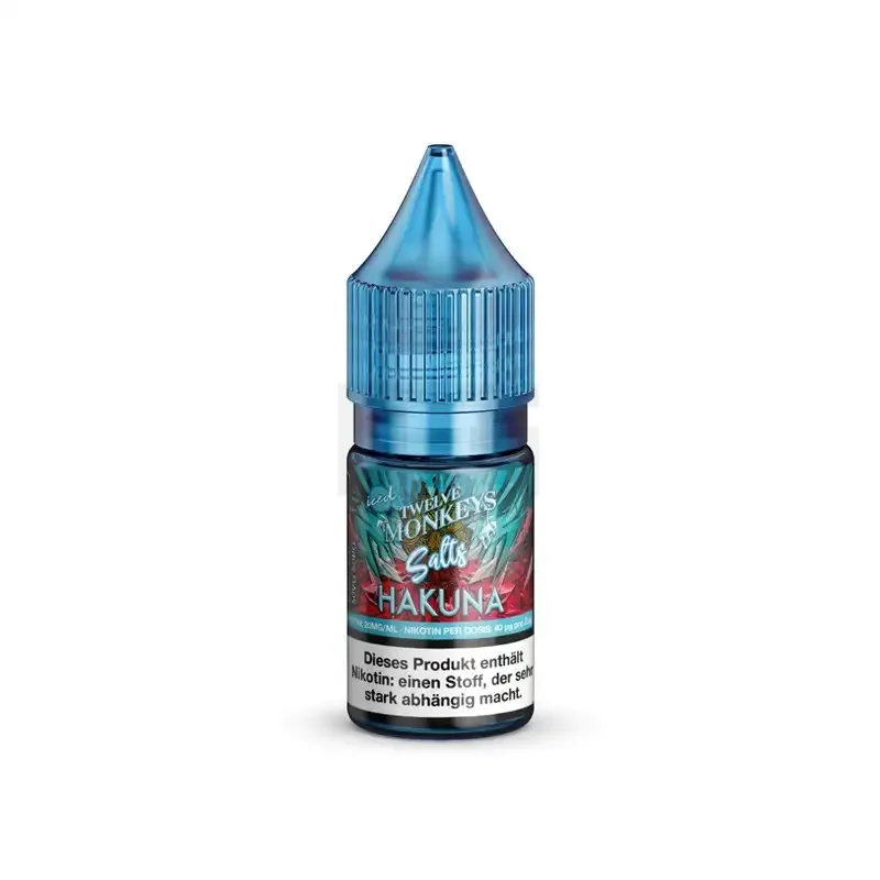 Twelve Monkeys Nikotinsalz-Liquid Iced Hakuna 10ml 20mg