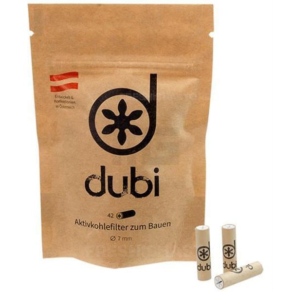 dubi - Aktivkohlefilter - 7mm - 420 Stück