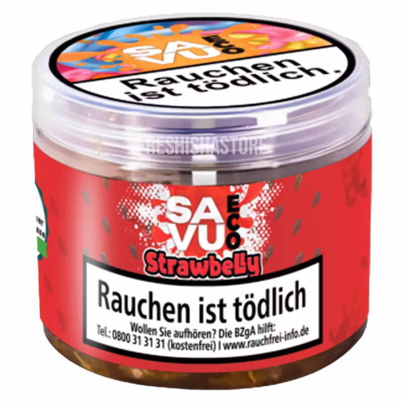 savu-eco-pfeifentabak-strawbelly-75g Savu - Eco - Pfeifentabak - Strawbelly - 75g