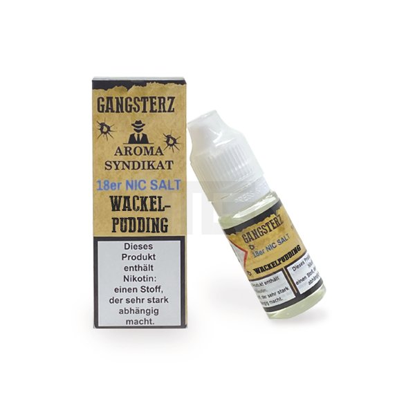 Gangsterz - Nikotinsalz-Liquid - 10ml - Wackelpudding - 18mg