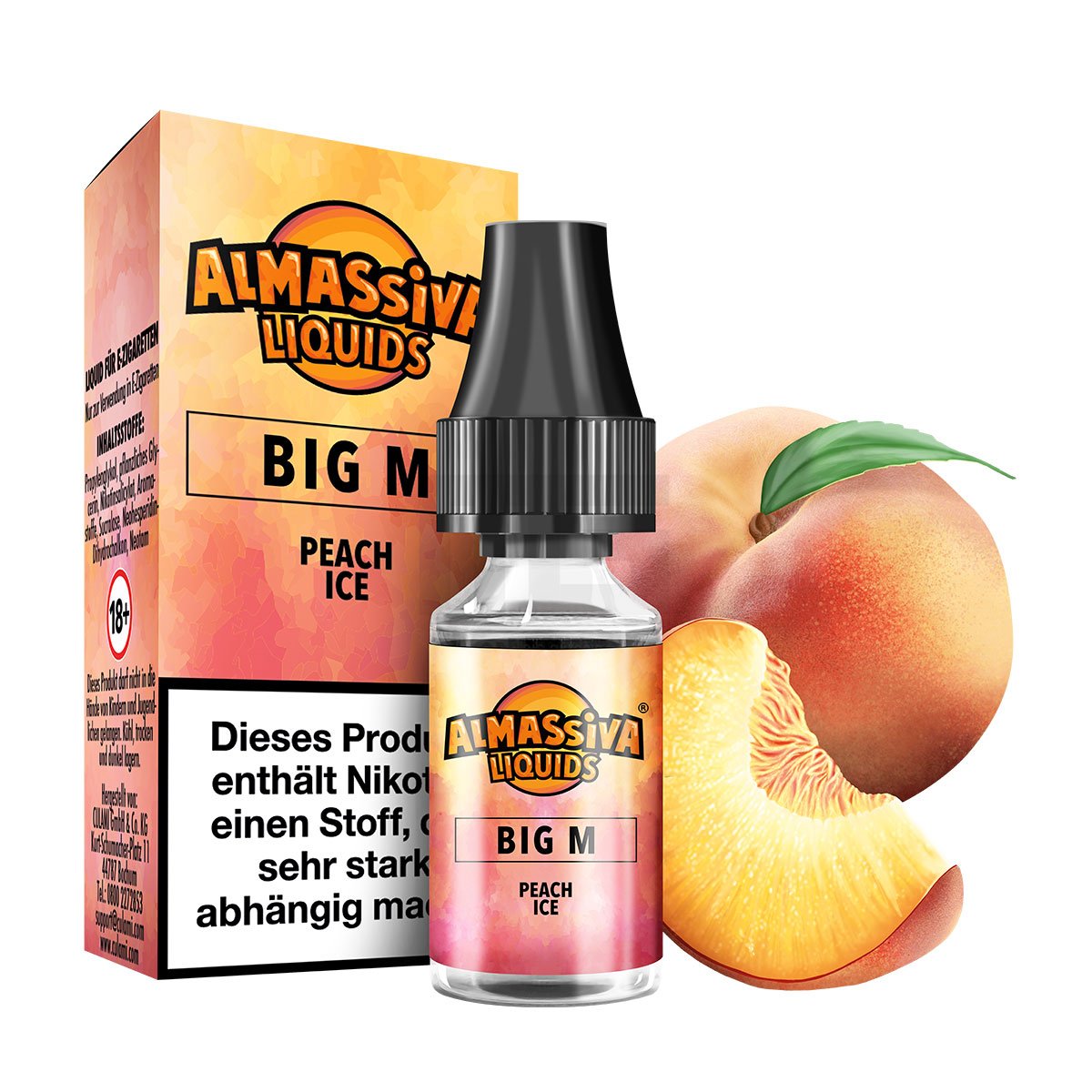 al_massiva_liquid_big_m_bottle_box_fruit Al Massiva - Big M - Nikotinsalzliquid - 10ml - 17mg