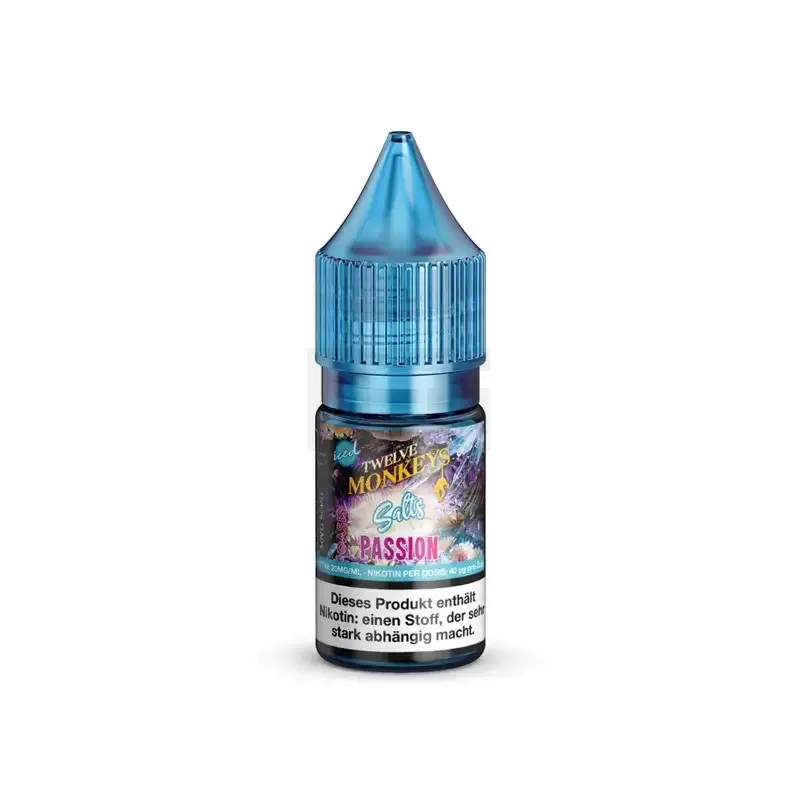 Twelve Monkeys Nikotinsalz-Liquid Iced Passion 10ml 20mg