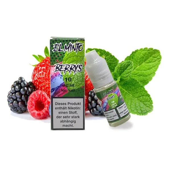 El Minto - Nikotinsalzliquids - 10ml - Berrys - 10mg El Minto - Nikotinsalzliquids - 10ml - Berrys - 10mg