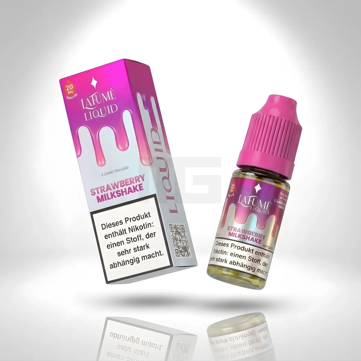 La Fume - Nikotinsalz-Liquid - Strawberry Milkshake - 10ml - 20mg
