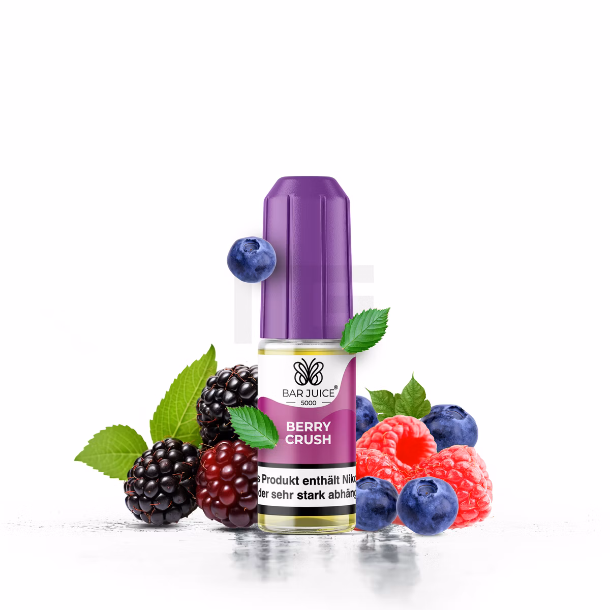 Bar Juice - 5000 - Berry Crush | Inhalt : 10ml | Nikotinsalz-Stärke : 10mg | Paketgröße : 1er Packung