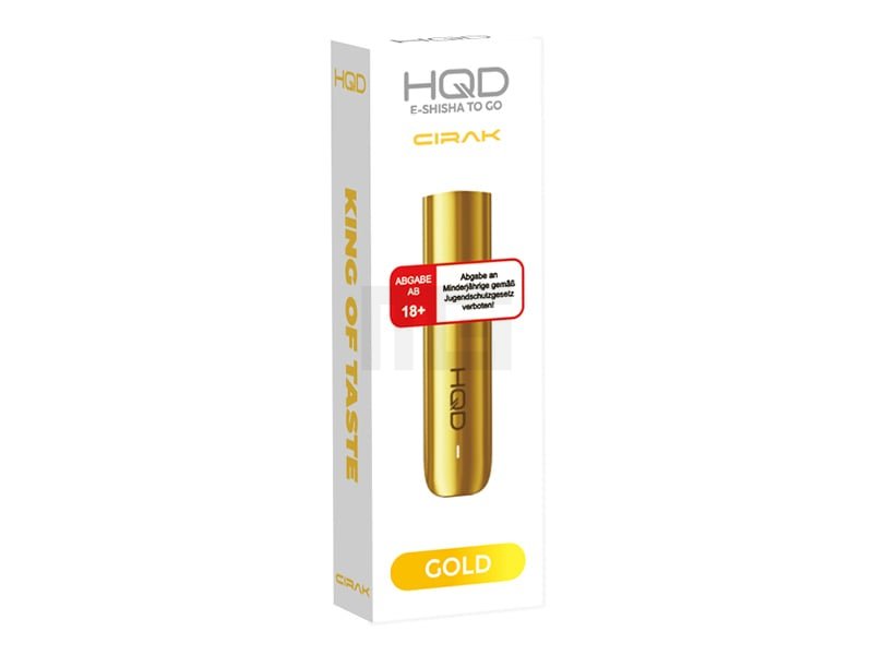 HQD - Cirak - E-Zigarette - Basisgerät - Gold - CP
