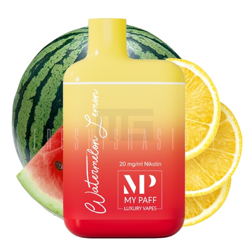 mypaff-mini-einweg-ezigarette-watermelonlemon-20mg MyPaff Mini - Einweg E-Zigarette - Watermelon Lemon - 20mg
