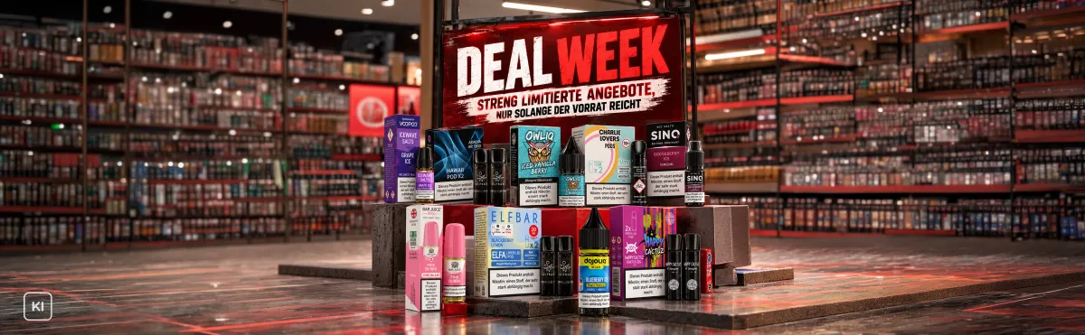 FRESHISHA Deal Week | Liquids & Prefilled Pods stark reduziert