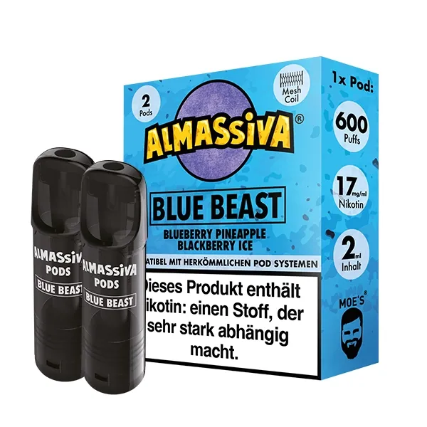 Al Massiva Prefilled Pod Blue Beast