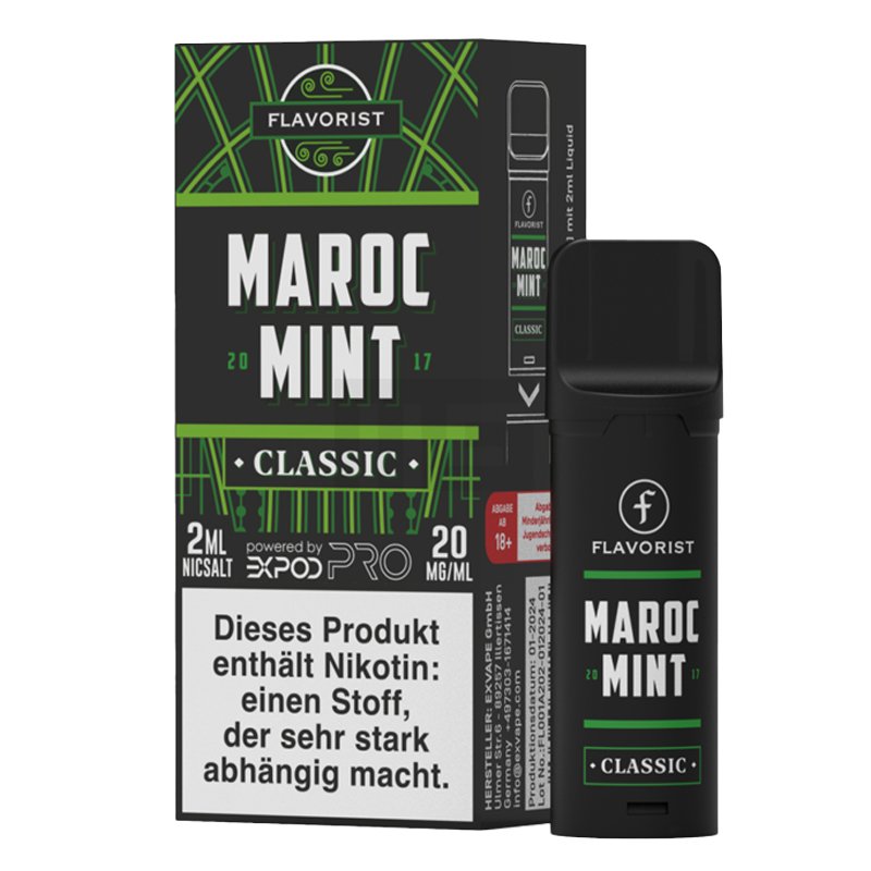Flavorist - Prefilled Pod - Maroc Mint - 20mg