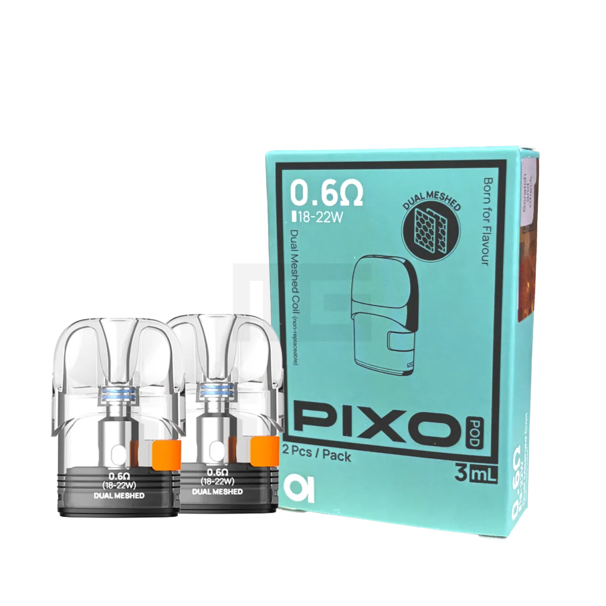Aspire - Pixo Dual Meshed - Pod Tank Verdampfer - 2er Paket - Side Fill - 0.6 Ohm Aspire - Pixo Dual Meshed - Pod Tank Verdampfer - 2er Paket - Side Fill - 0.6 Ohm