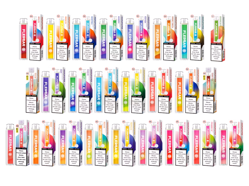 Flerbar - Einweg E-Zigarette - CP - Cherry Cola Flerbar - Einweg E-Zigarette - CP - Cherry Cola