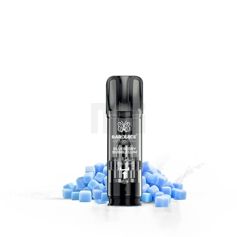 Bar Juice - Prefilled Pods - 2ml - 2er Paket - Blueberry Bubblegum | Nikotinsalz-Stärke : 20mg